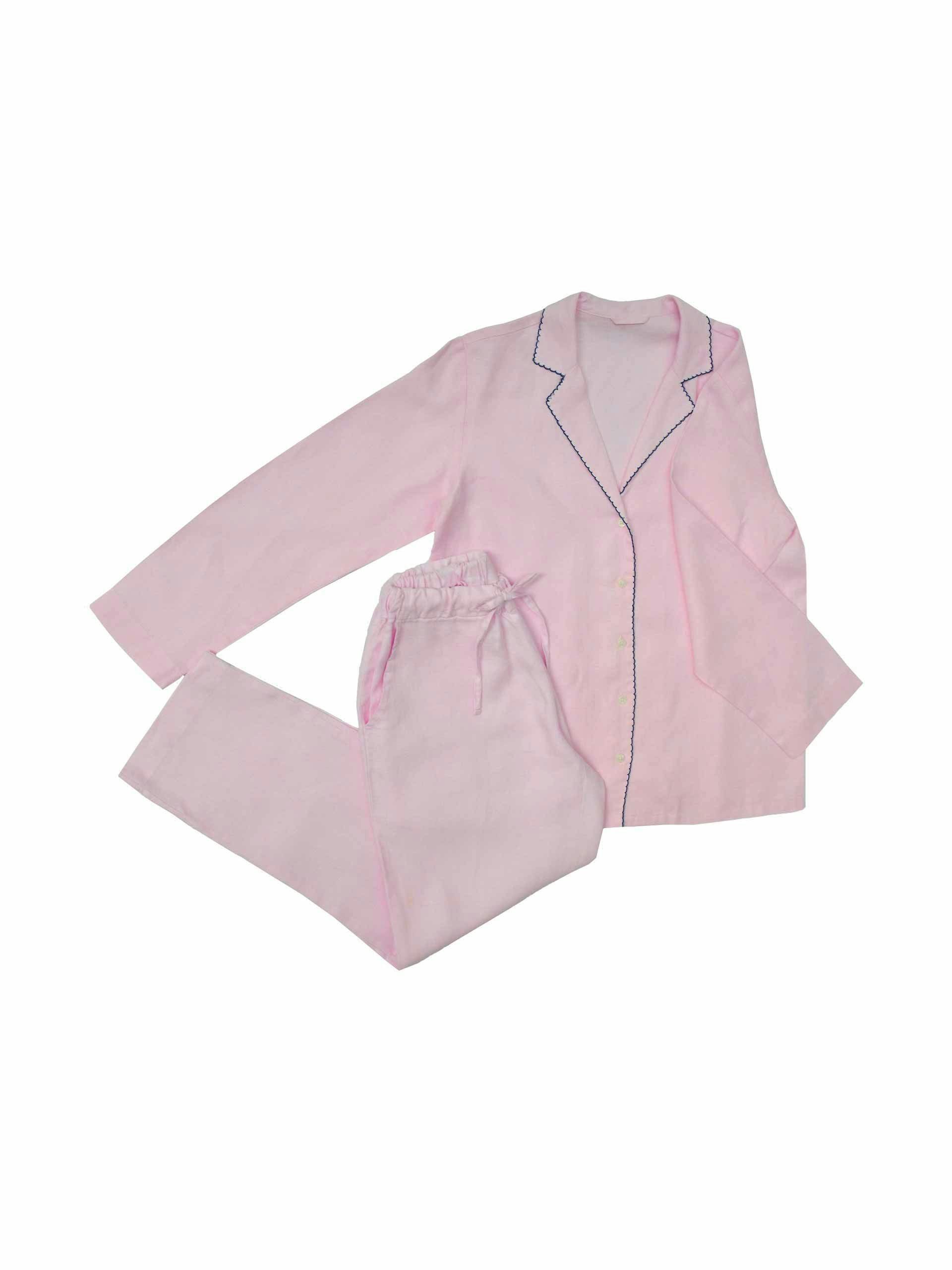 Pink hemp pyjama set