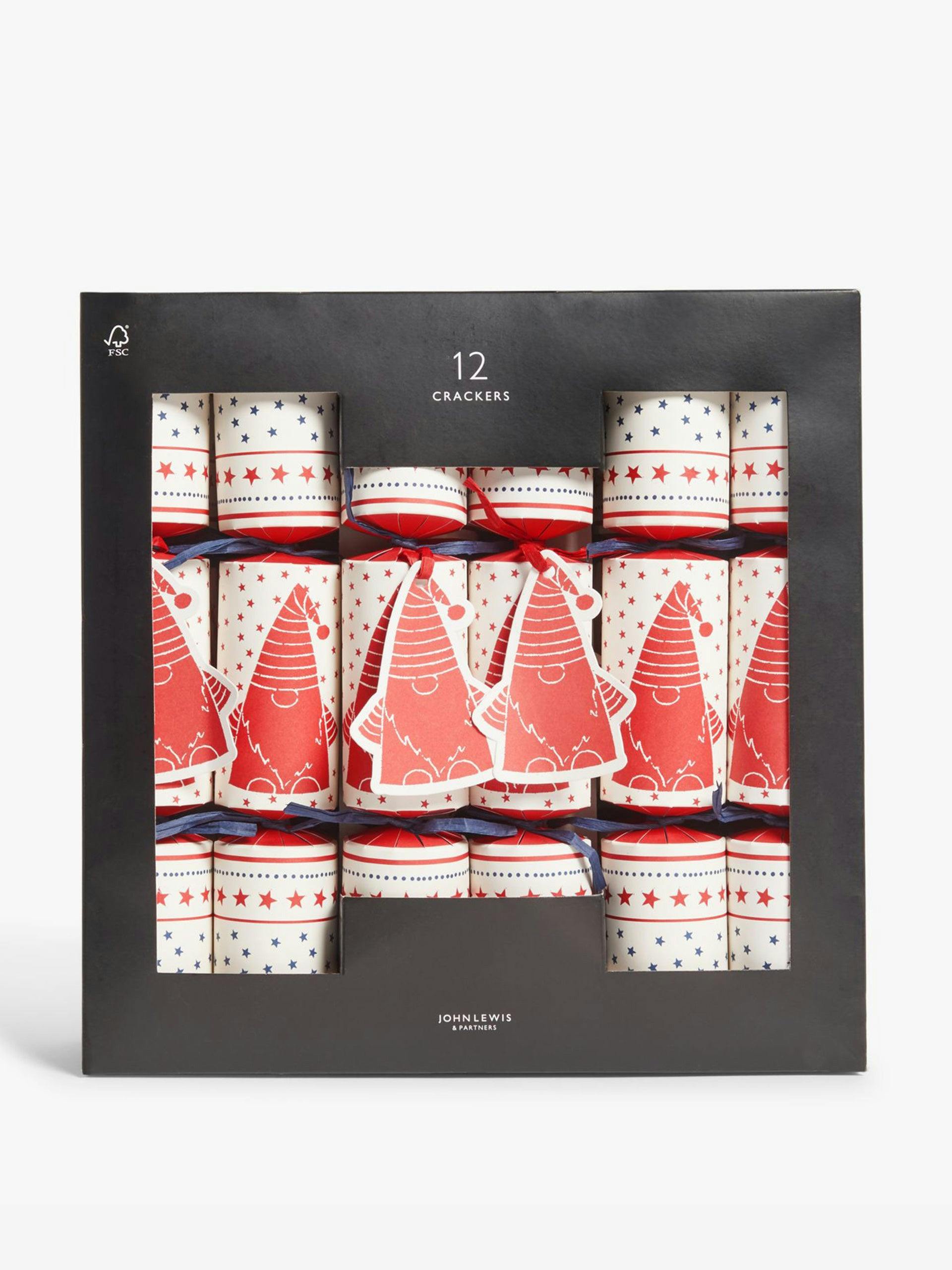 Jolly General christmas crackers (set of 12)