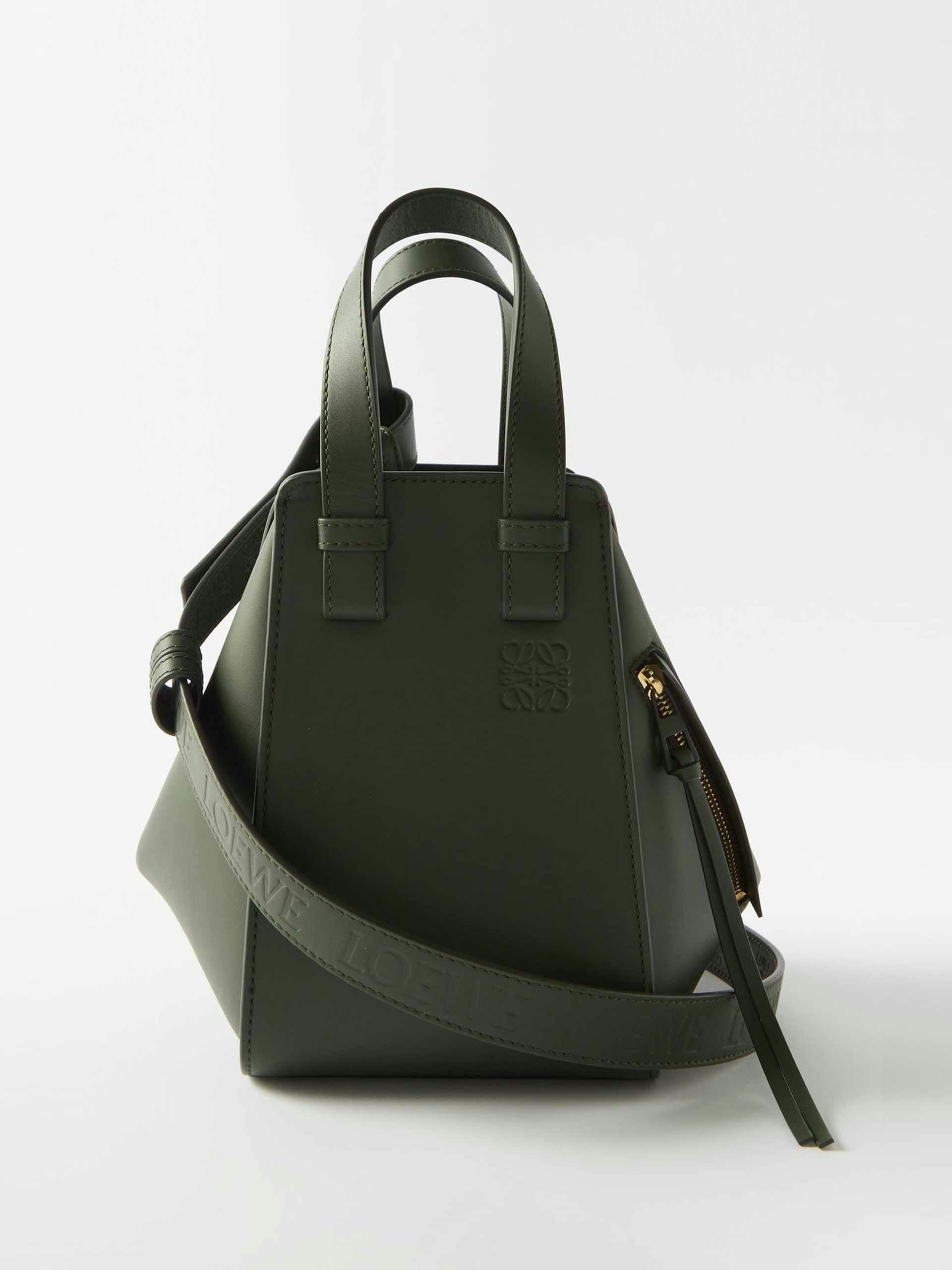 Hammock small leather handbag