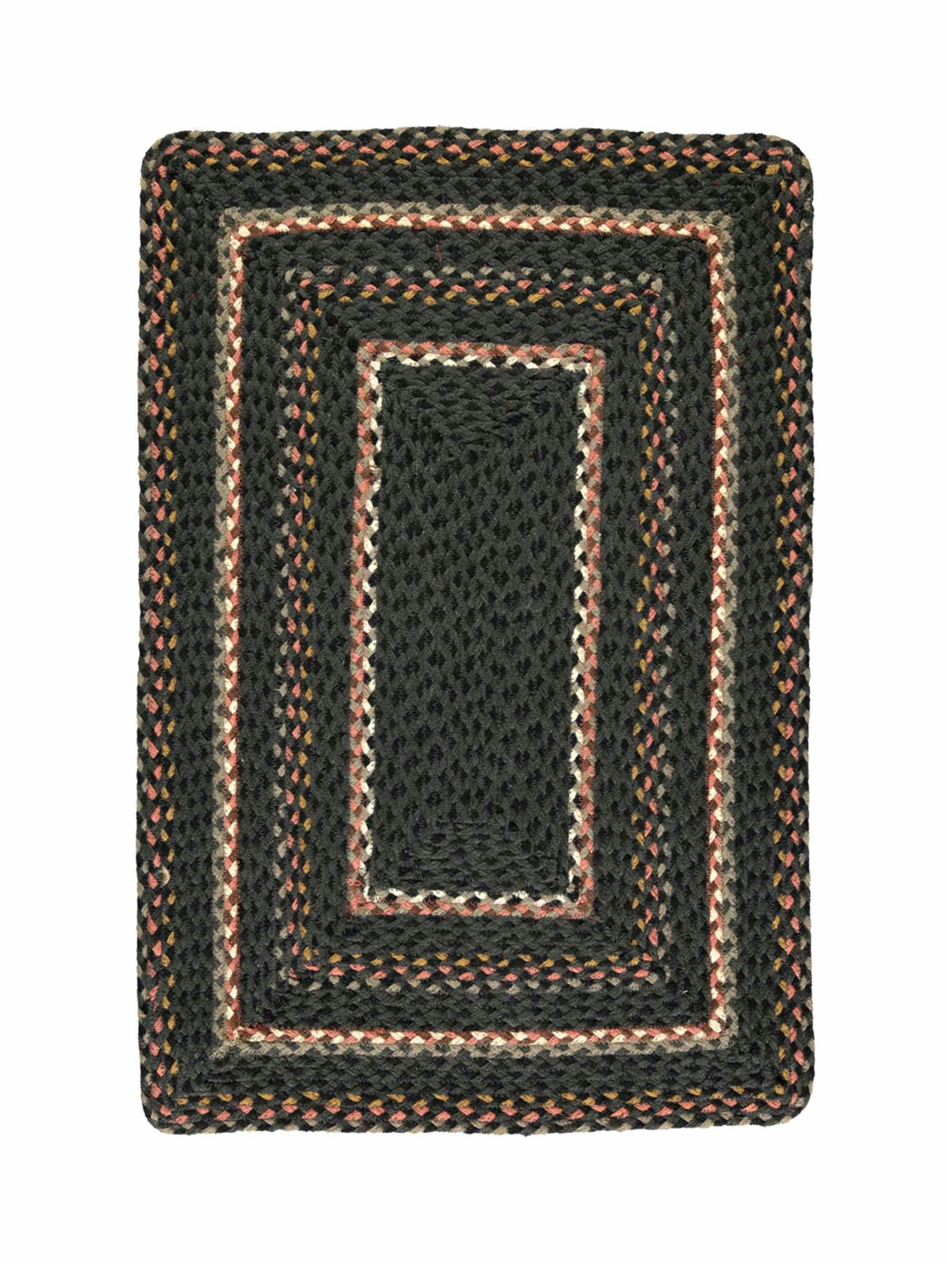 Rectangular woven rug