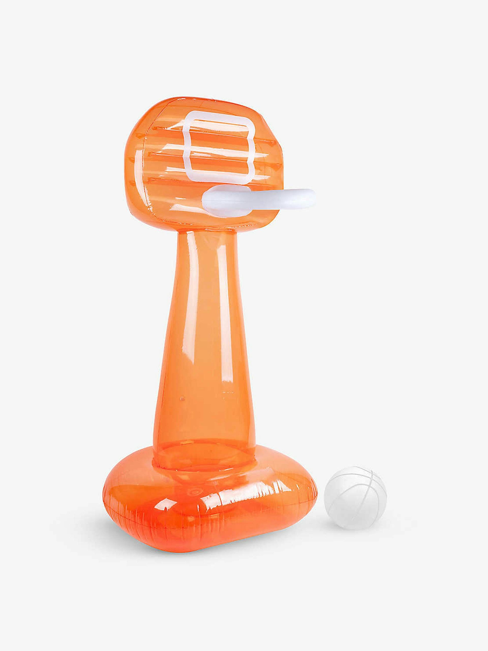 Inflatable basketball set
