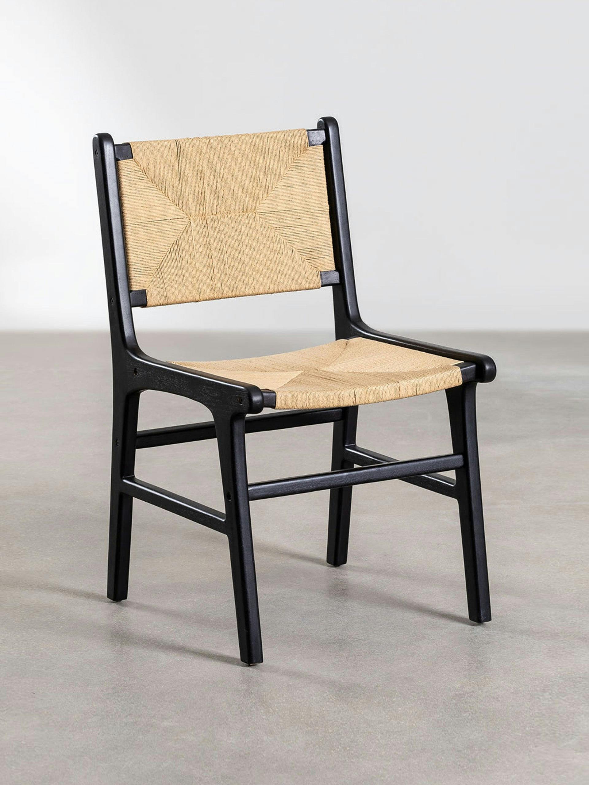 Teak wooden dining chair Upsala