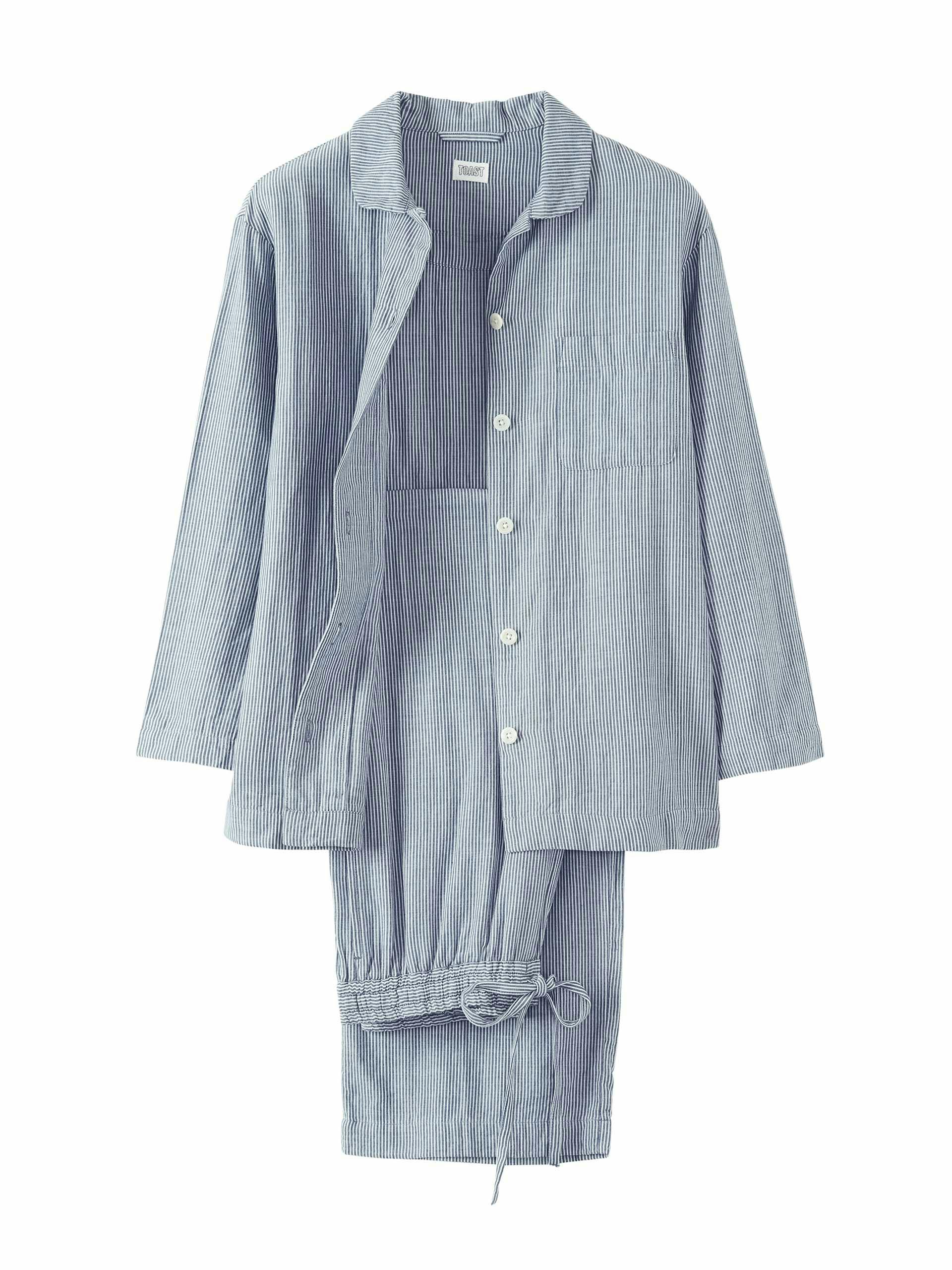 Striped cotton pyjamas